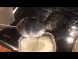 frozen sperm yogurt is a treat for sissy